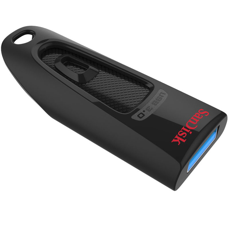 闪迪(SanDisk)64GB USB3.0 U盘 CZ48至尊高速 黑色 读速100MB/s 经典USB3.0 U盘 安全可靠