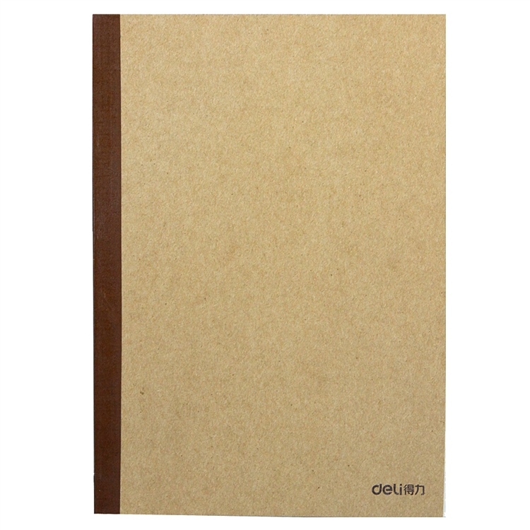 得力(deli)6本B5/60张无线装订本软抄本记事本  7661