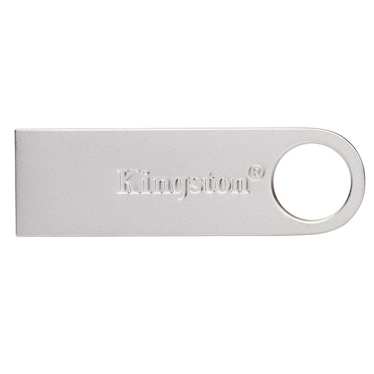 金士顿（Kingston）128GB USB3.0 U盘 DTSE9G2 银色 金属外壳 高速读写