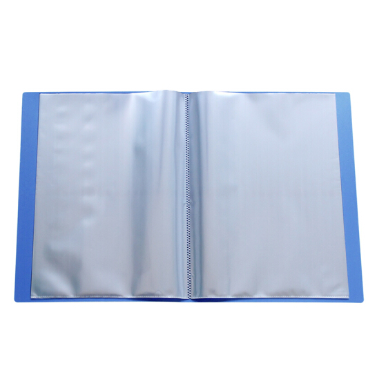 超印 A4/60页资料册/插袋文件册/活页文件夹/文件收纳袋 办公用品2个装