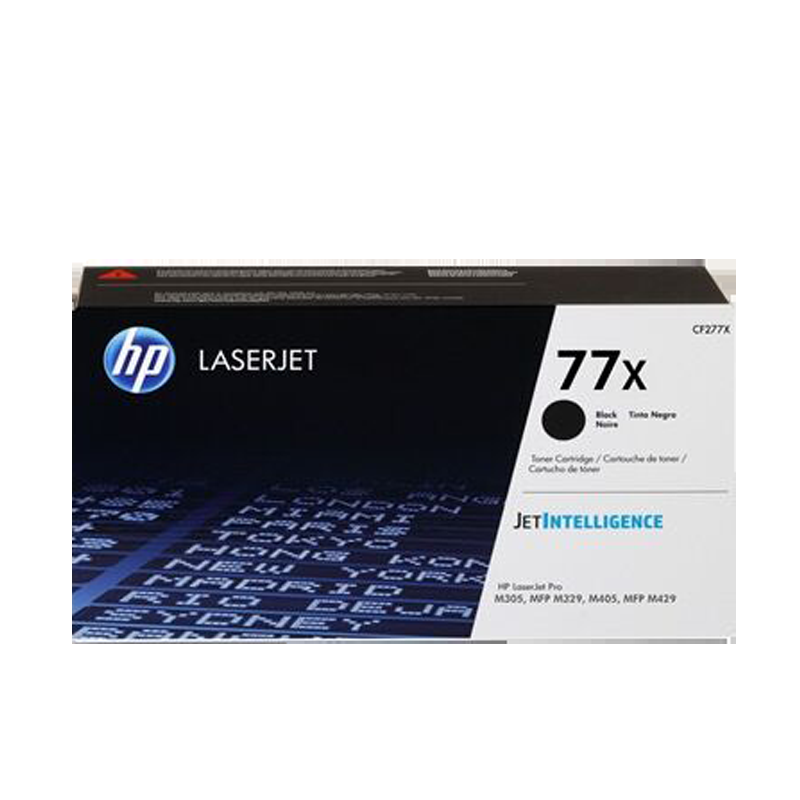 惠普（HP）CF277X 77X 黑色大容量硒鼓 