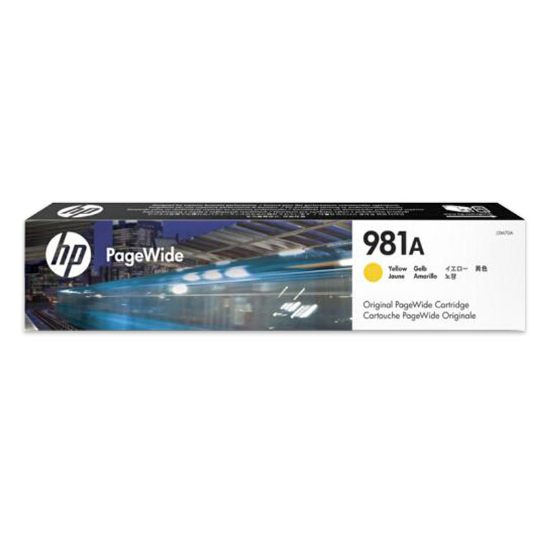 惠普（HP）981a 981x墨盒 适用X556DN X586D X586F X586ZL0R10A墨盒黄色981X（约10000页）