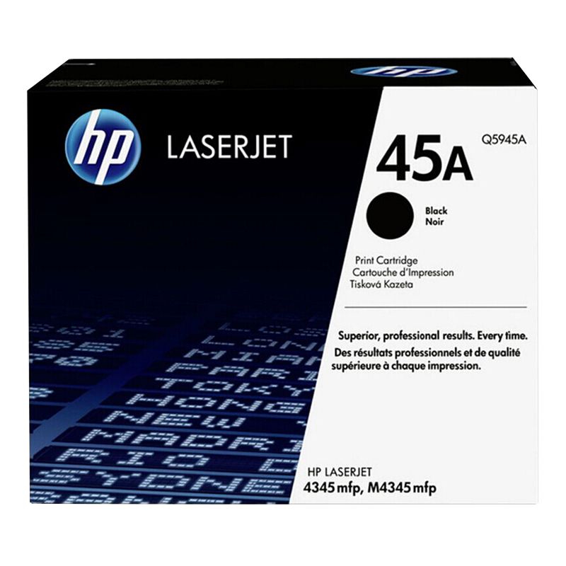 惠普（HP）Q5945A 黑色硒鼓 45A (适用4345mfp/M4345mfp机型)约18000页