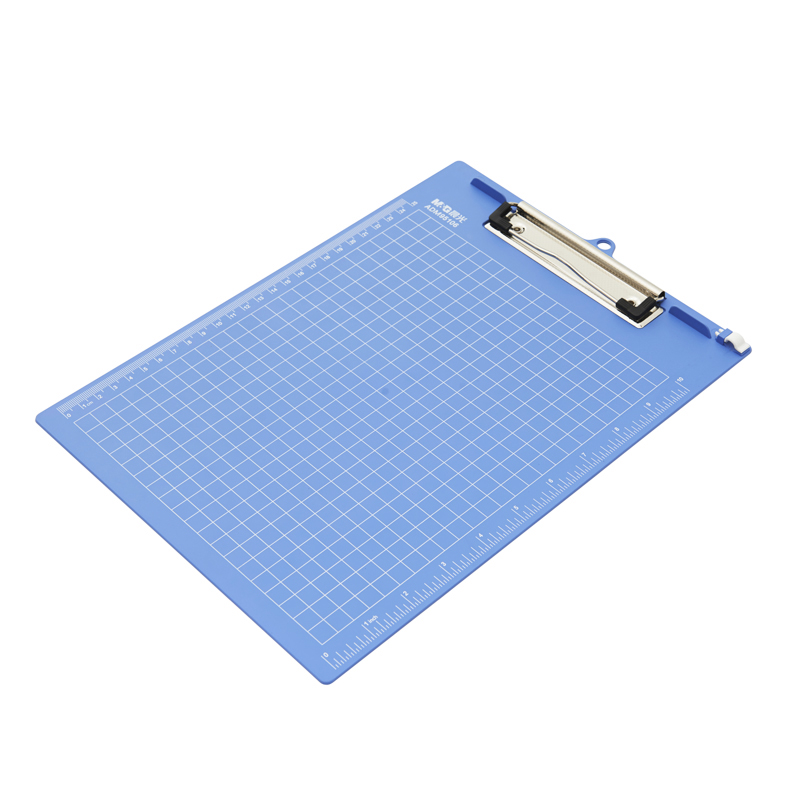 晨光便携式A4竖式板夹（蓝色/黑色）ADM95106