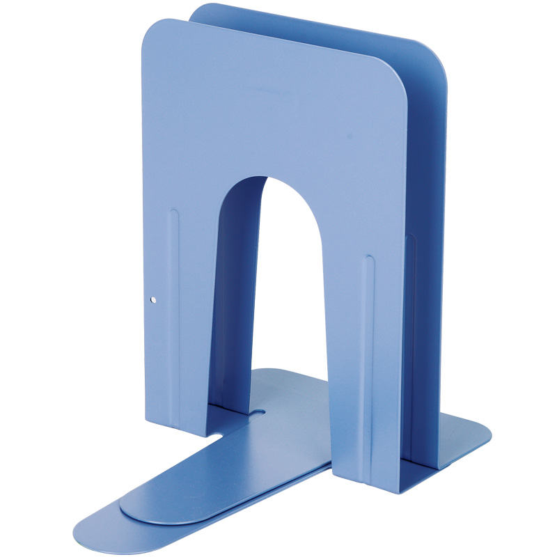 齐心（COMIX） 金属书架一对装 铁书立 学生书立 书架书夹 办公家用型铁书立 立书架 A1100 大号（210mm）2个/对