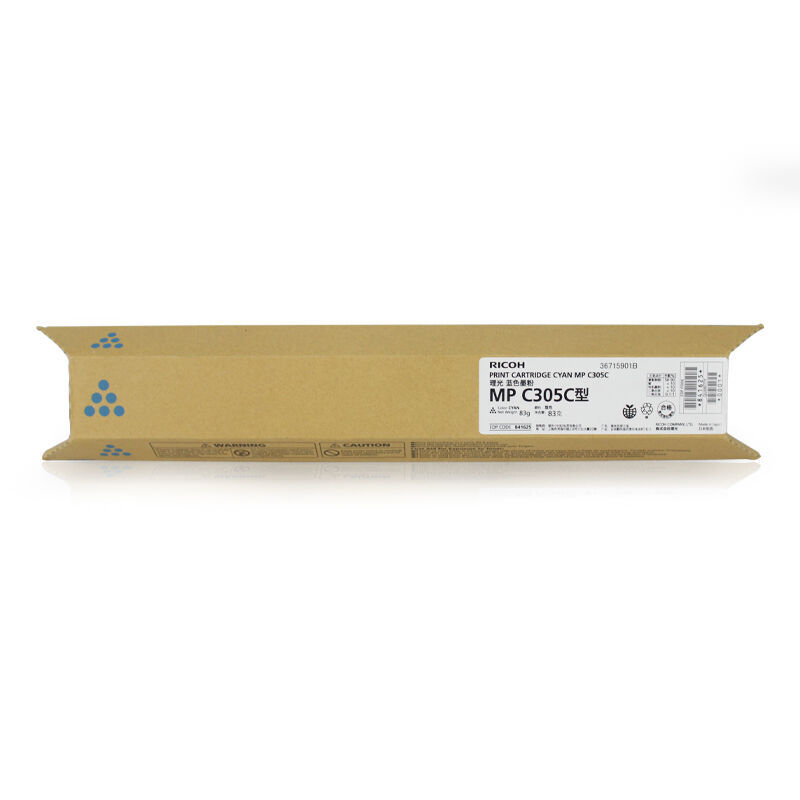 理光（Ricoh）MP C305C 蓝色碳粉盒1支装 适用Aficio MP C305SP