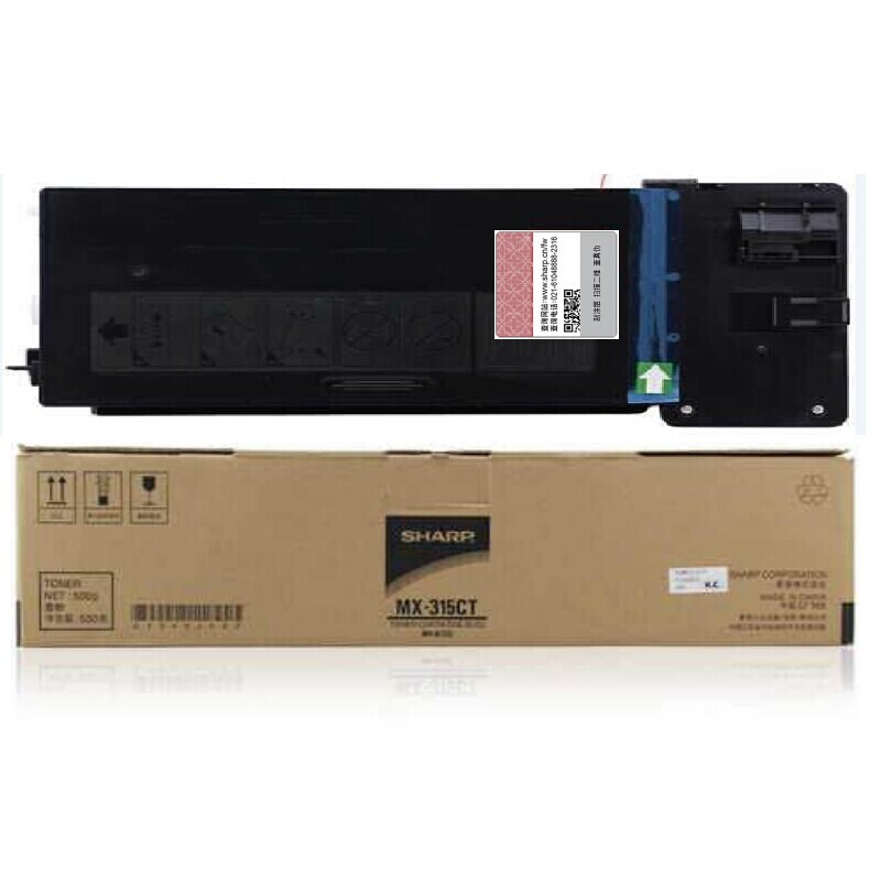 夏普（SHARP）MX-315CT 黑色墨粉(适用MX-M2658NV/UV/M3158NV/UV机型)约16000页