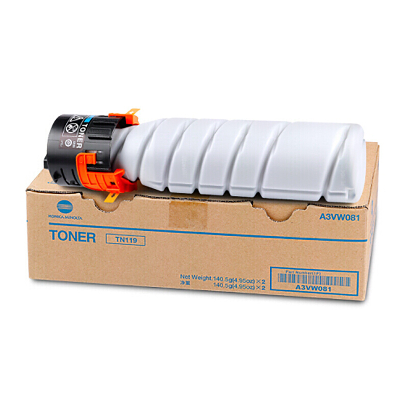 KONICA MINOLTA 柯尼卡美能达 TN119 墨粉/标准容量 适用BH195/235/7719/7723/206/246/226机型