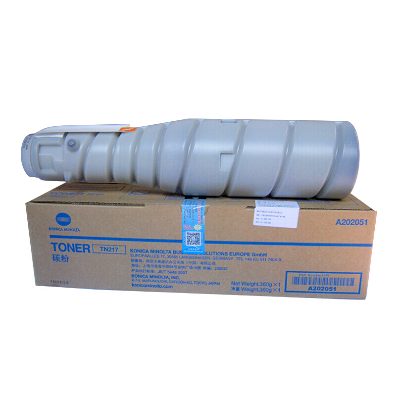 KONICA MINOLTA 柯尼卡美能达 TN217碳粉 17500张 适用机型BH223/283/7828