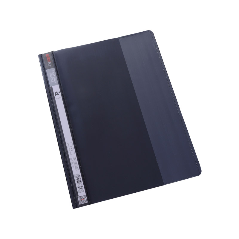 远生（USign） A4装订式报告夹经济适用 打孔文件夹 A4装订夹封面夹12个装LW320A