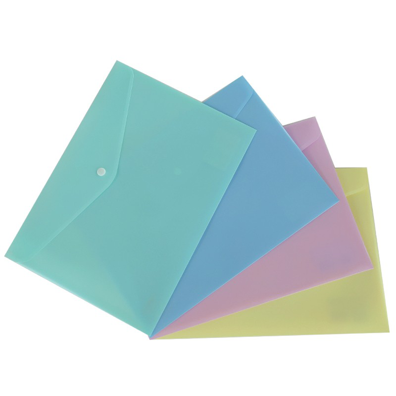 远生（USign）彩色按扣文件袋纽扣袋资料袋收纳袋档案袋会议袋 US-209C黄色