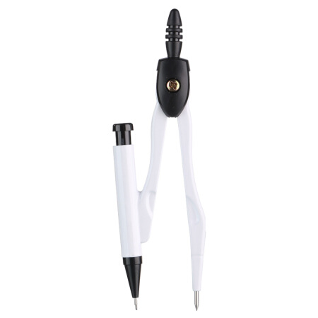 晨光(M&G)文具圆规套装 熊猫哈鲁系列办公学习绘图考试圆规(附赠橡皮+0.7mm铅芯)