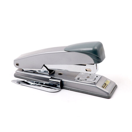 益而高（EaGLE）标准I型订书机带起钉器 省力型办公金属财务订书器装钉器（24/6 26/6书针）206R 颜色随机