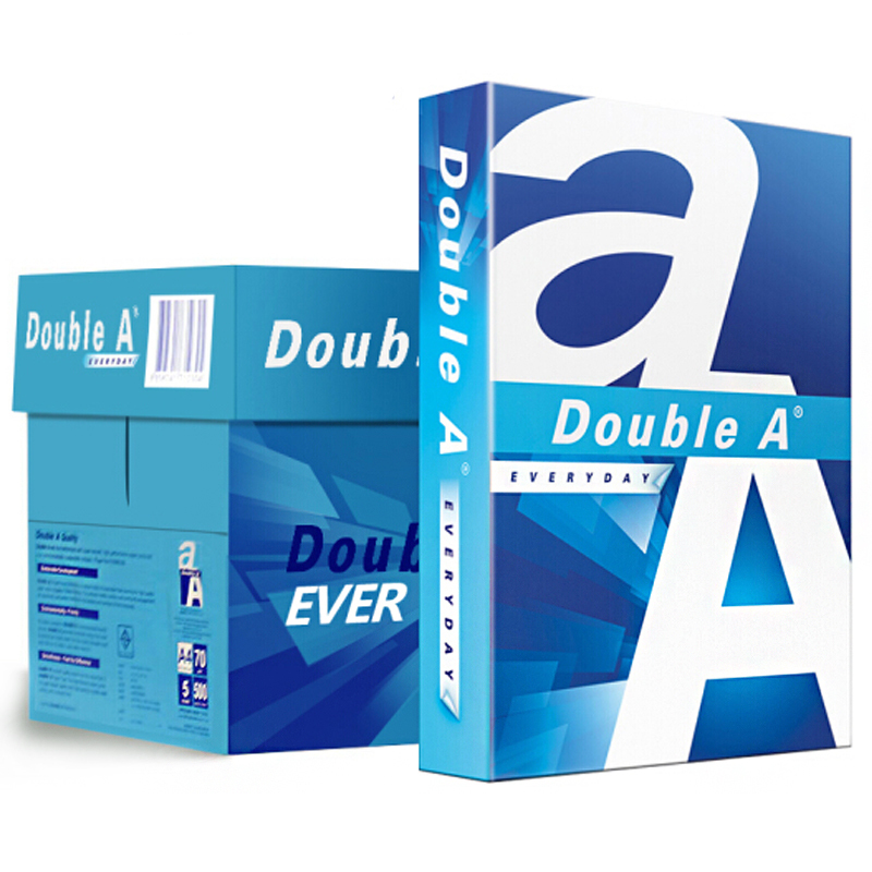 Double A 70G/A4 复印纸 500张/包 5包/箱