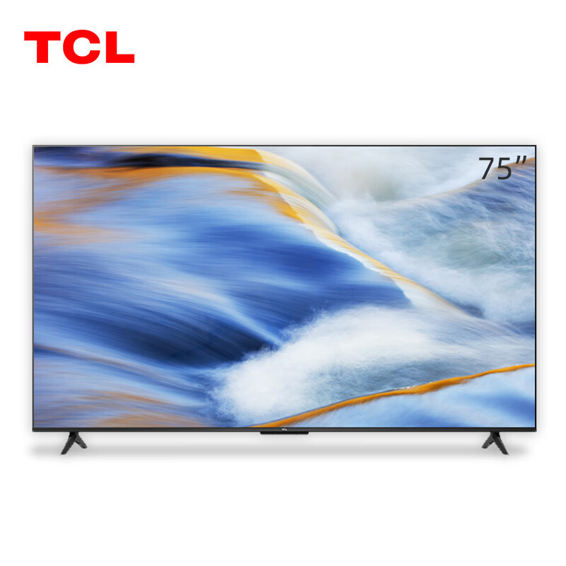 TCL  75英寸电视  2+16GB 全面屏网络液晶电视 黑色 75G60E
