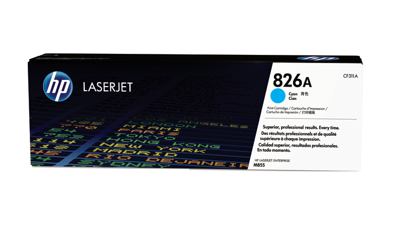 惠普HP 826A 青色原装 LaserJet 硒鼓(OS)