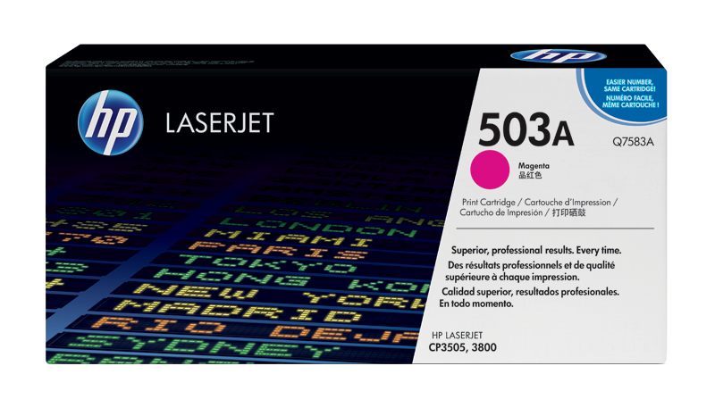 惠普HP 503A 品红色原装 LaserJet 硒鼓（OS）