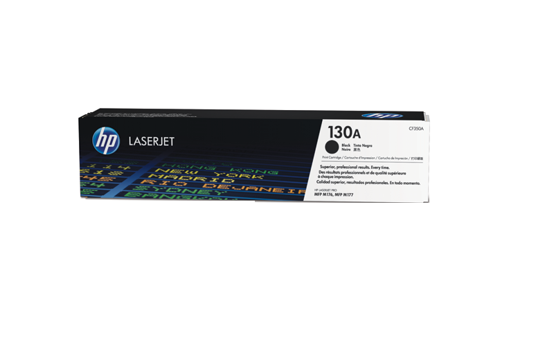 惠普HP CF350A 黑色原装硒鼓 130A适用于LaserJet M176n/ M177fw